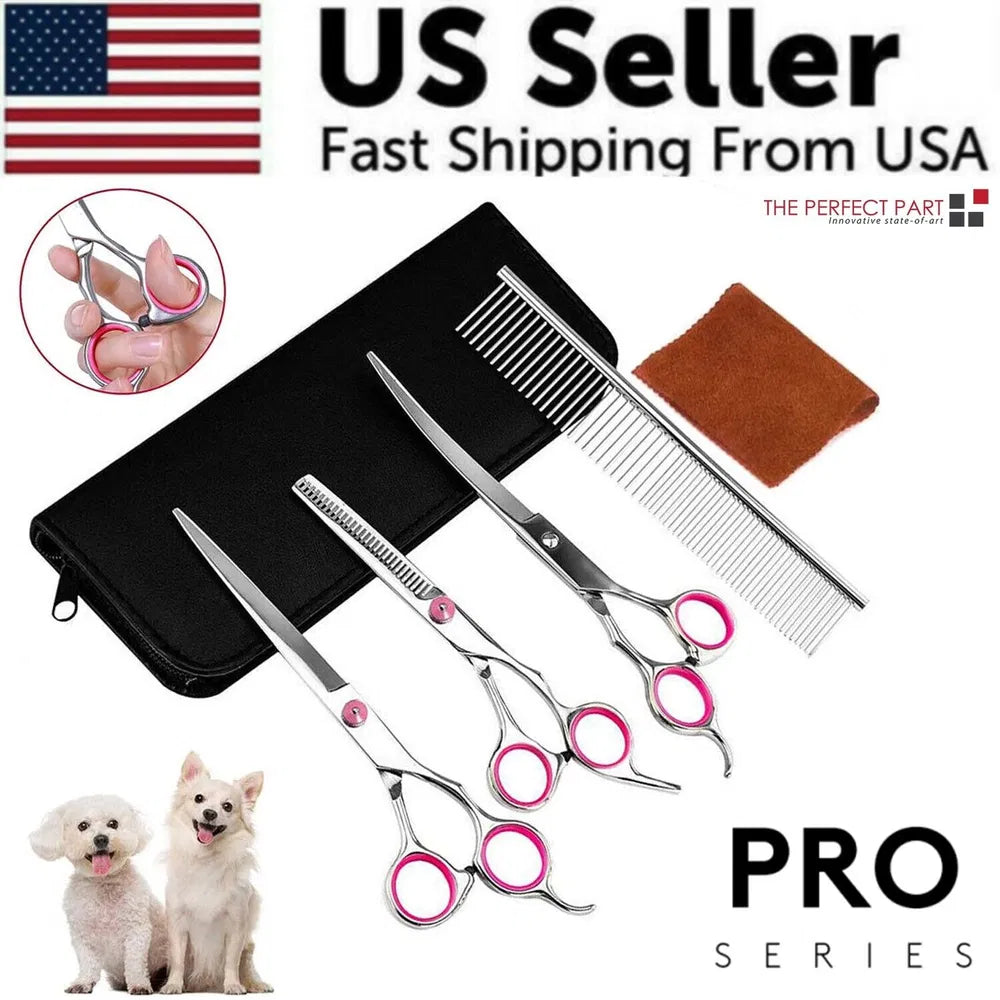 Pet Grooming Scissors Set
