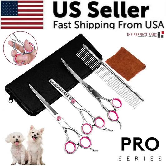 Pet Grooming Scissors Set