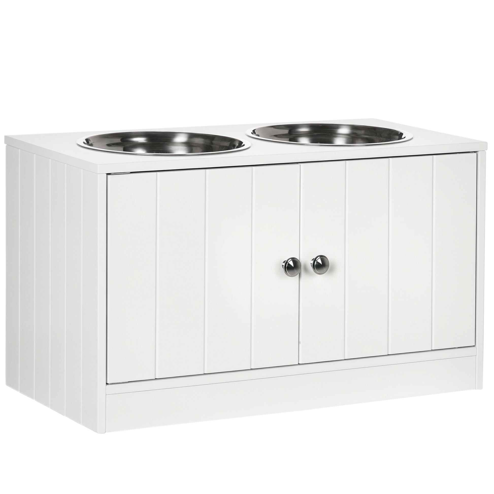 Large Dog Feeding Station with Storage