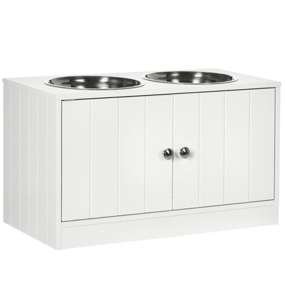 Large Dog Feeding Station with Storage
