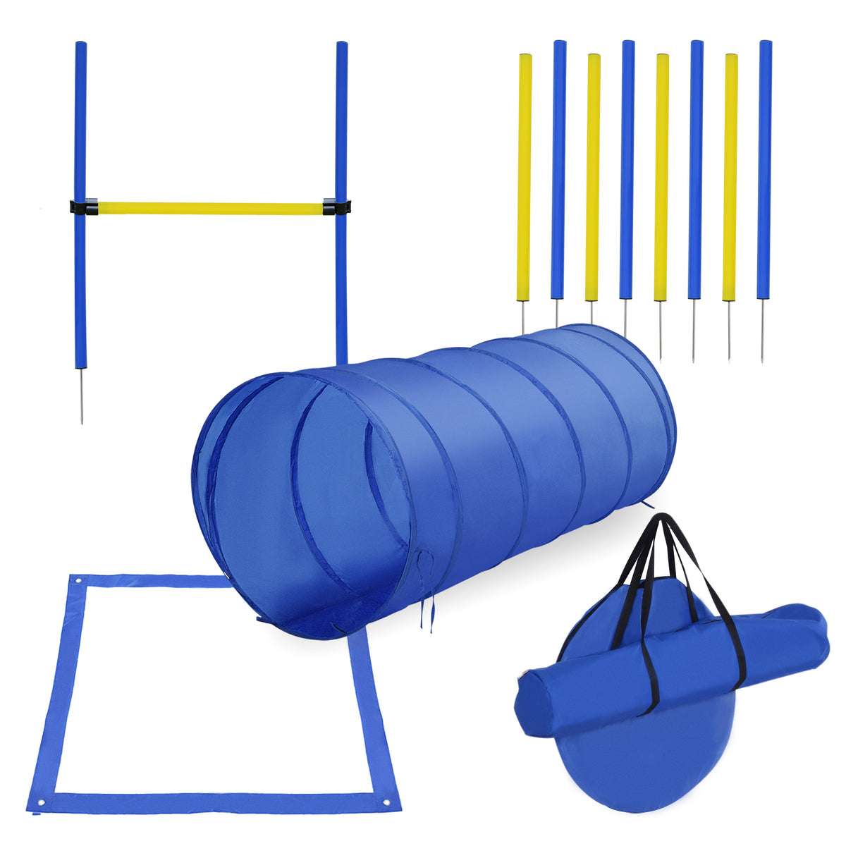 Backyard Dog Agility Obstacle Kit