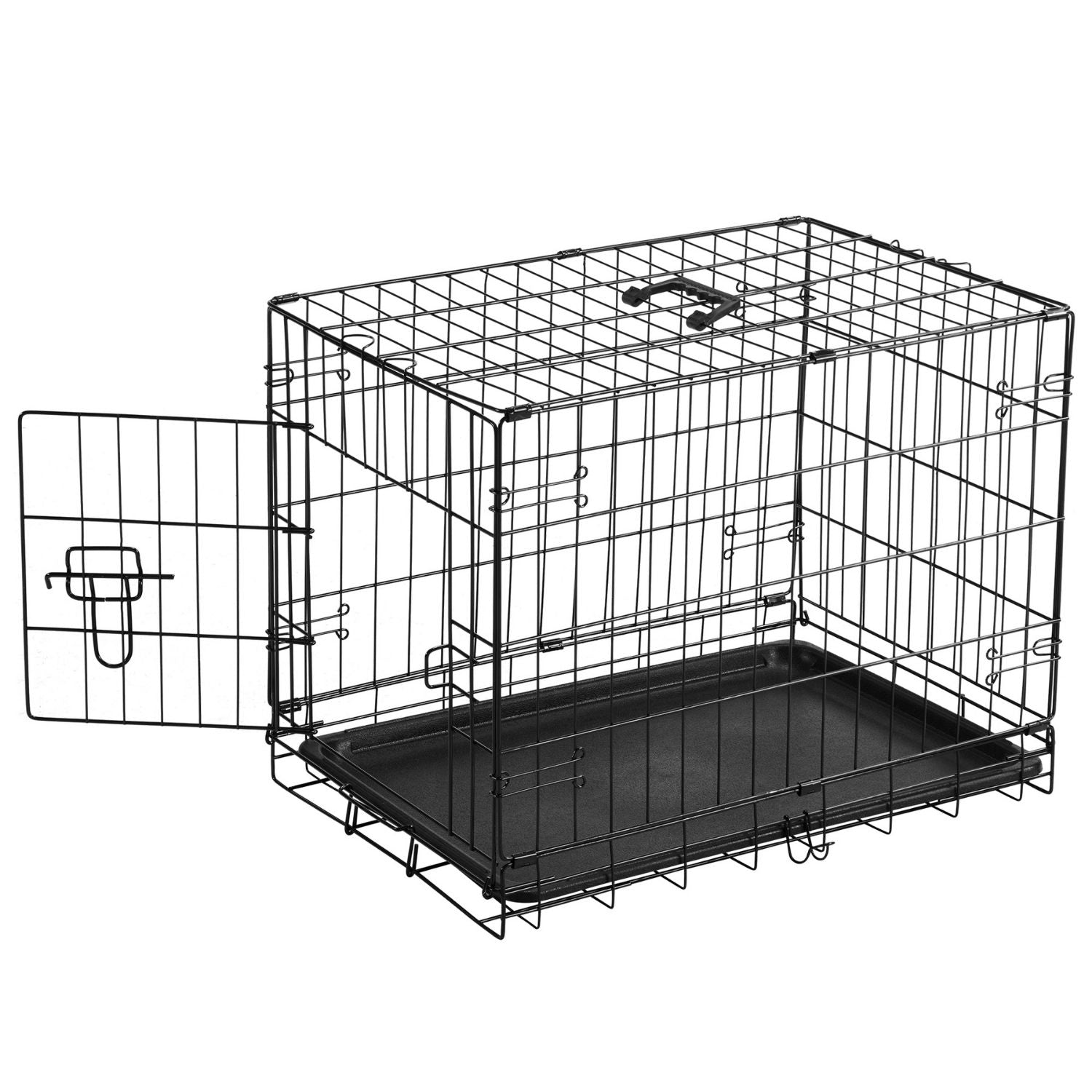 Collapsible Single-Door Dog Crate