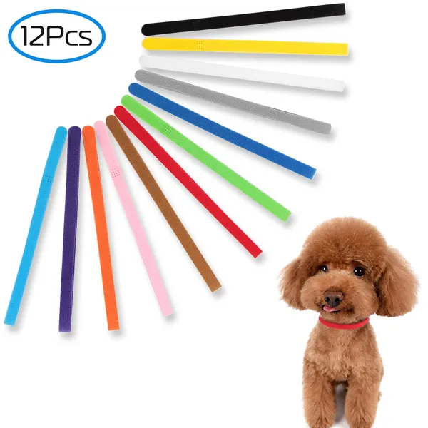 Puppy Identification Collars — 12 Colors