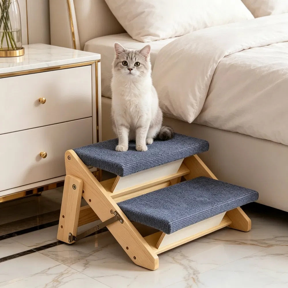 Pet Steps with Non-Slip Treads