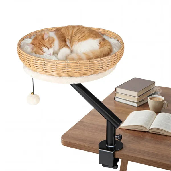 Rotating Desktop Cat Perch