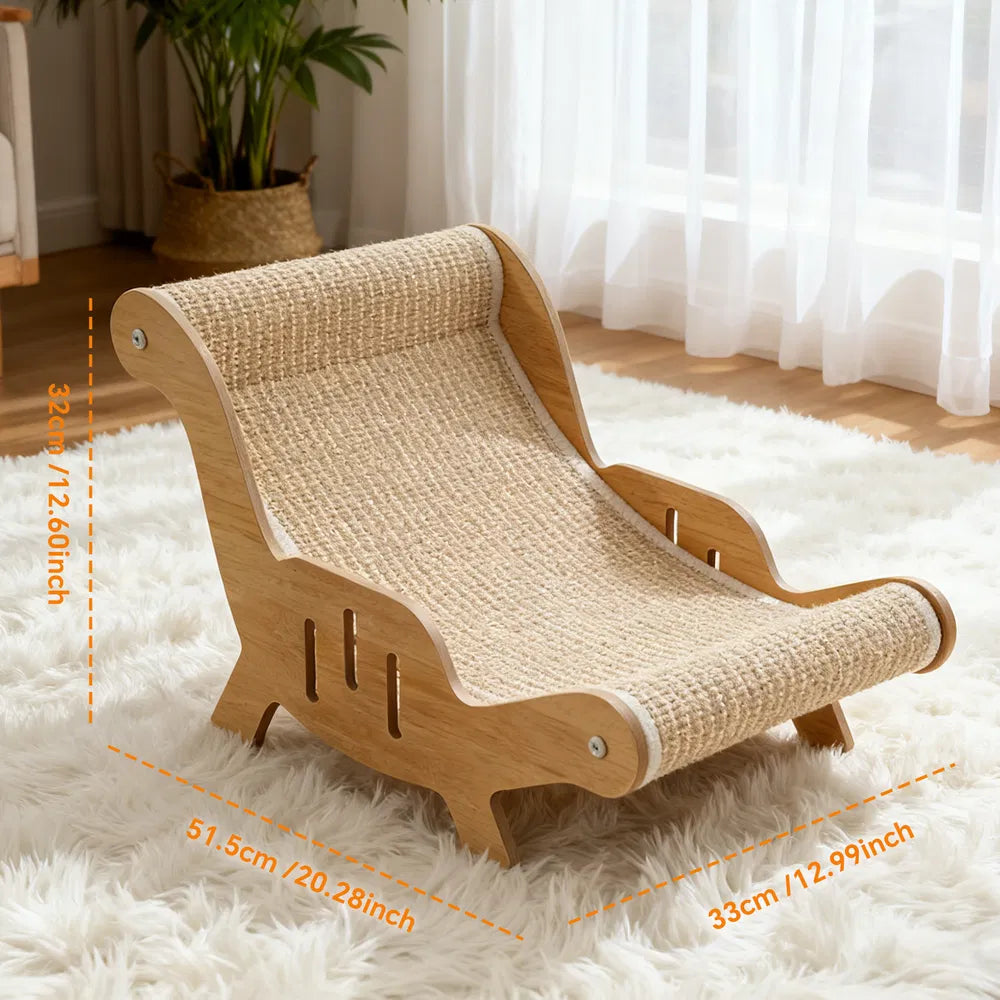 Curved Sisal Cat Lounge