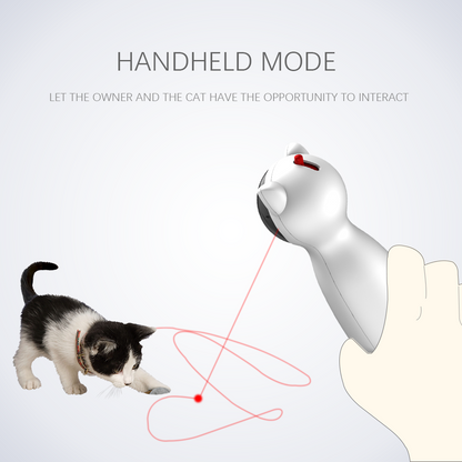 Creative Cat Pet LED Laser Funny Toy Smart Automatic Cat Exercise Training Entertaining Toy — product detail