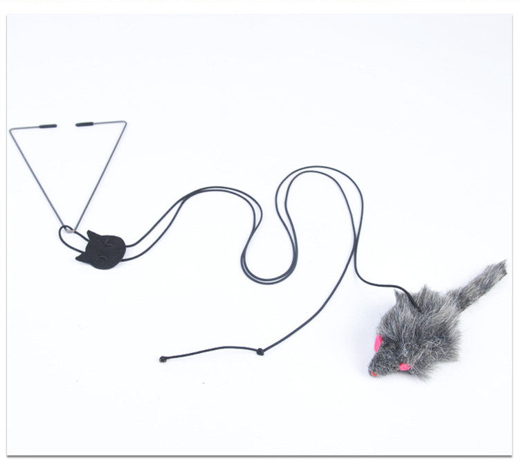 Pet Telescopic Hanging Door Small Mouse Pets Cat Toy — product detail