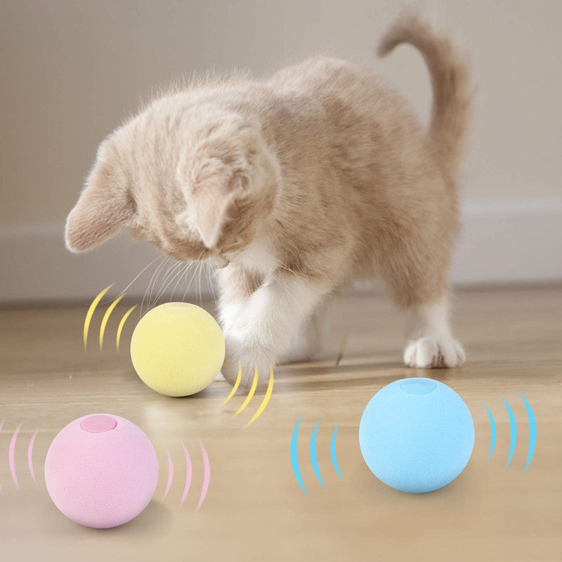 Smart Cat Toys Interactive Ball Catnip Cats Toy Playing Ball — product detail