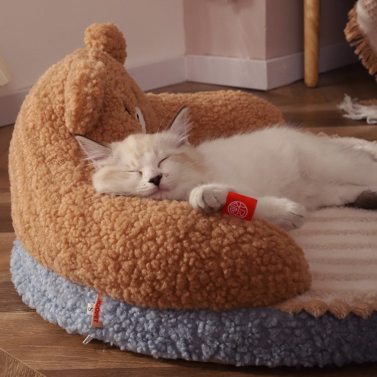 Winter Pet Bed Cat Sleeping Nest — product detail