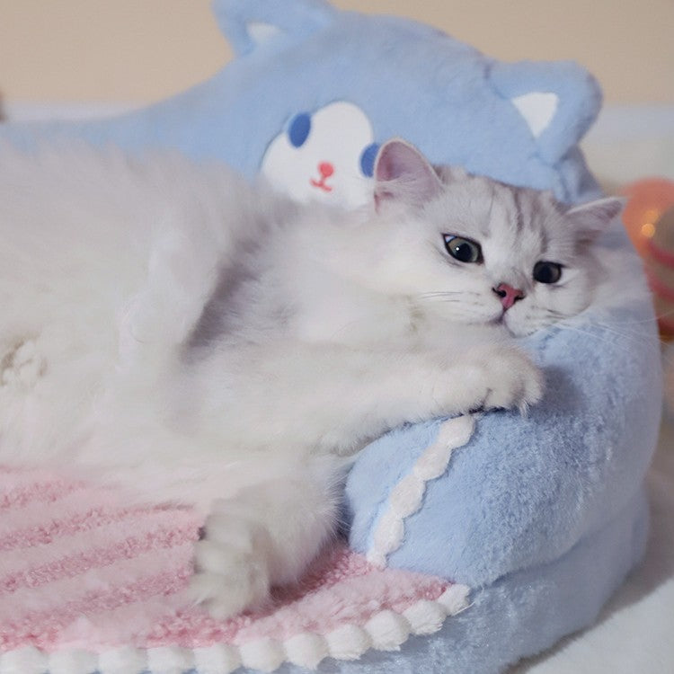 Winter Pet Bed Cat Sleeping Nest — product detail