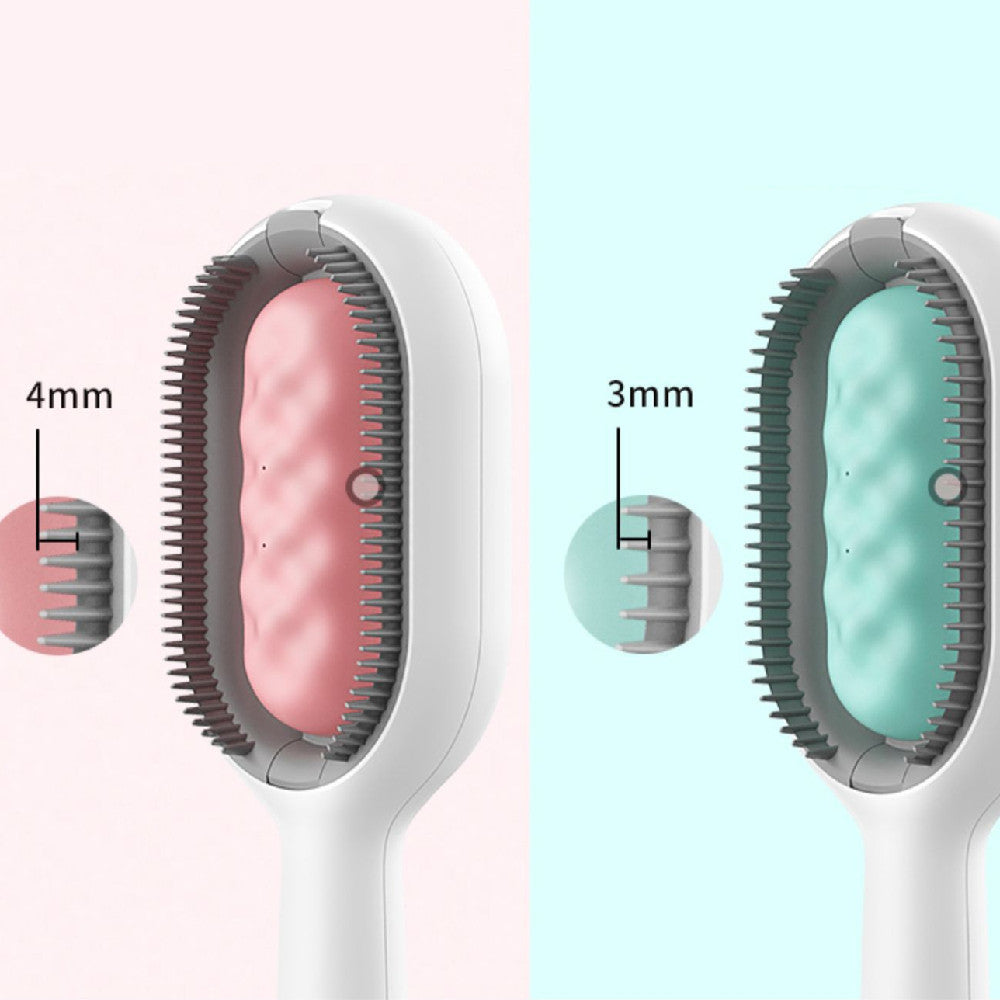 Pet Grooming Brush Dematting Dog Comb Cat Brush To Remove Floating Hair Sticky Hair With Tank Pet Cleaning Supplies — product detail