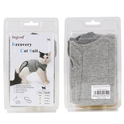 Pet Cat Recovery After Surgery Clothing Pet Wound Anti-mite Sterilization Suit pet products supplies &c — product detail