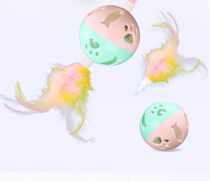 Cat Toy Self-Hi Sucker Spring Rabbit Hair Ball Interactive Play Pet Supplies Interactive Toys — product detail