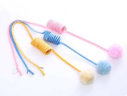 Cat Toy Self-Hi Sucker Spring Rabbit Hair Ball Interactive Play Pet Supplies Interactive Toys — product detail