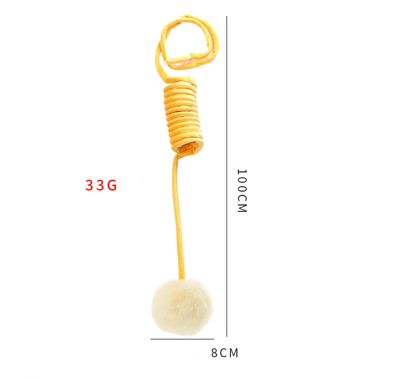 Cat Toy Self-Hi Sucker Spring Rabbit Hair Ball Interactive Play Pet Supplies Interactive Toys — product detail