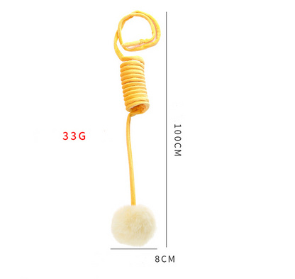 Cat Toy Self-Hi Sucker Spring Rabbit Hair Ball Interactive Play Pet Supplies Interactive Toys — product detail
