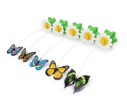 Electric Automatic Rotating Flower Pet Products — product detail