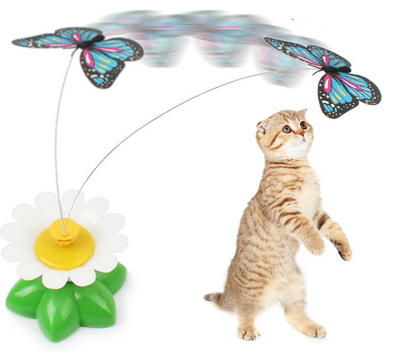 Electric Automatic Rotating Flower Pet Products — product detail