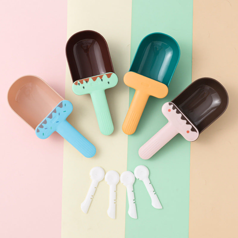 Snack Bag With Canned Spoon Embedded In Shovel Cat Dog Feeding Spoon Pet Supplies — product detail