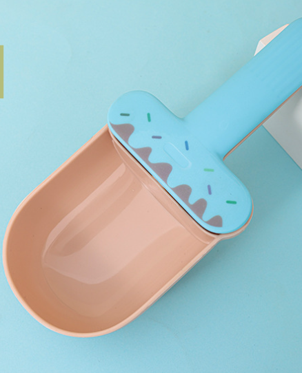 Snack Bag With Canned Spoon Embedded In Shovel Cat Dog Feeding Spoon Pet Supplies — product detail