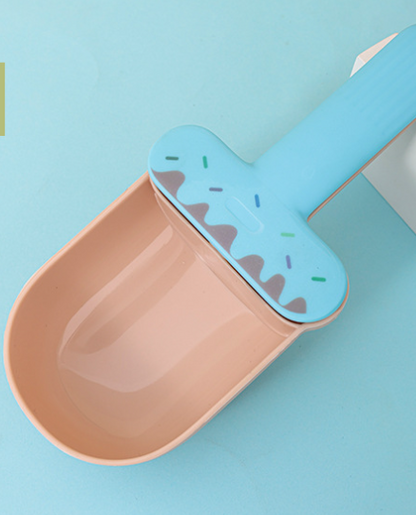 Snack Bag With Canned Spoon Embedded In Shovel Cat Dog Feeding Spoon Pet Supplies — product detail