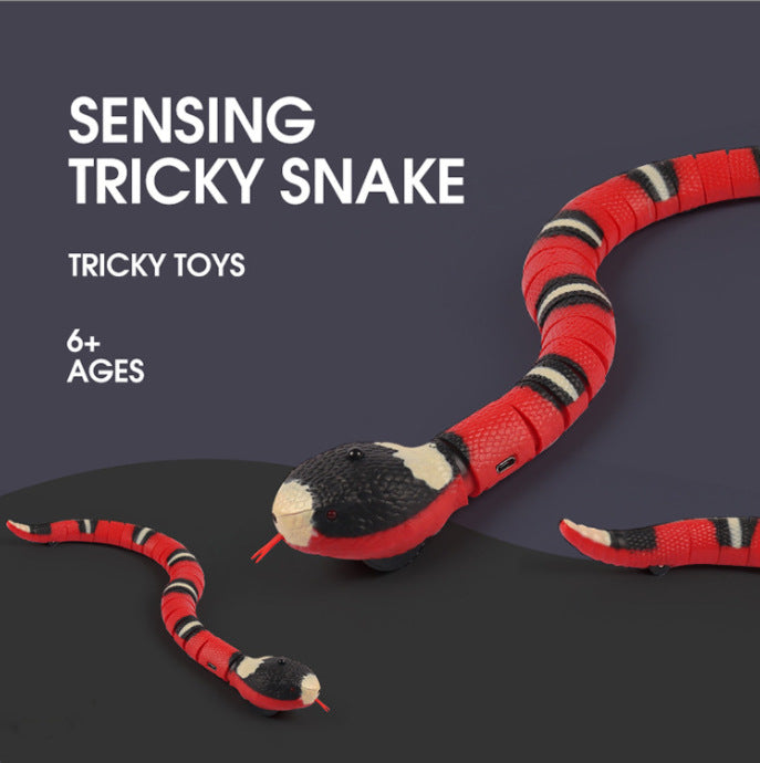 Interactive Electric Induction Snake Funny Cat Toy — product detail