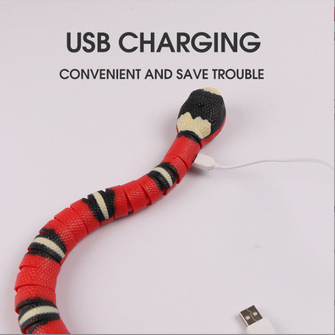 Interactive Electric Induction Snake Funny Cat Toy — product detail