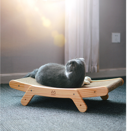 Deformation Cat Bed Vertical Corrugated Paper Grinding Claw Toy Replaceable Core Pet Products — product detail
