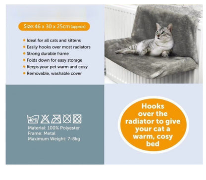 Iron Frame Cat Bed Cat Hammock Radiator Bed — product detail