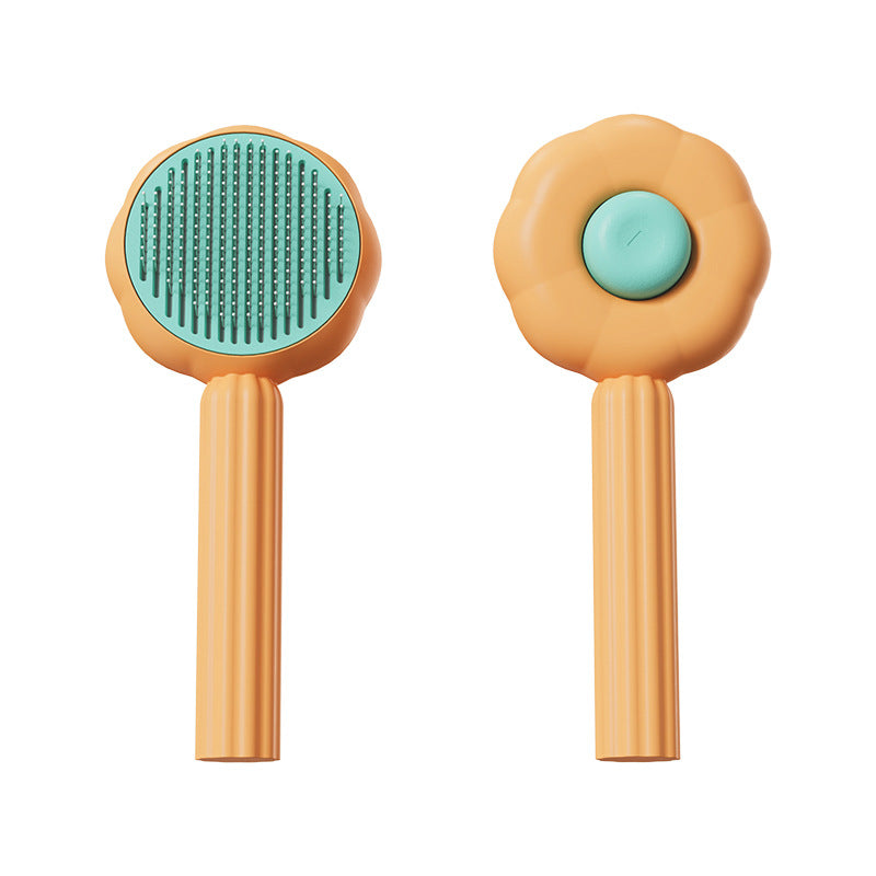 Sunflower Shape Pet Comb Cat Comb — product detail