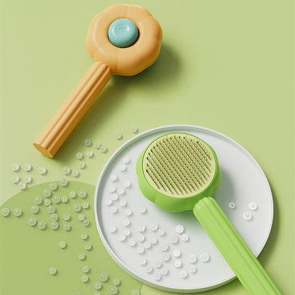 Sunflower Shape Pet Comb Cat Comb — product detail