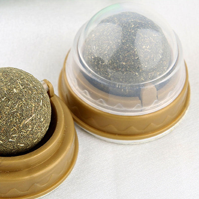 Rotating Catnip Ball with Holder — product detail