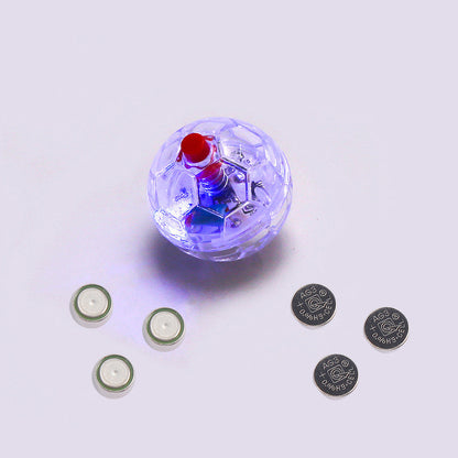 Cat Dog Toy Ball New Fashion Glowing Transparent Plastic Ball Pet Interactive Toy Funny Training Cat GlowBalls Toys Pet Products — product detail
