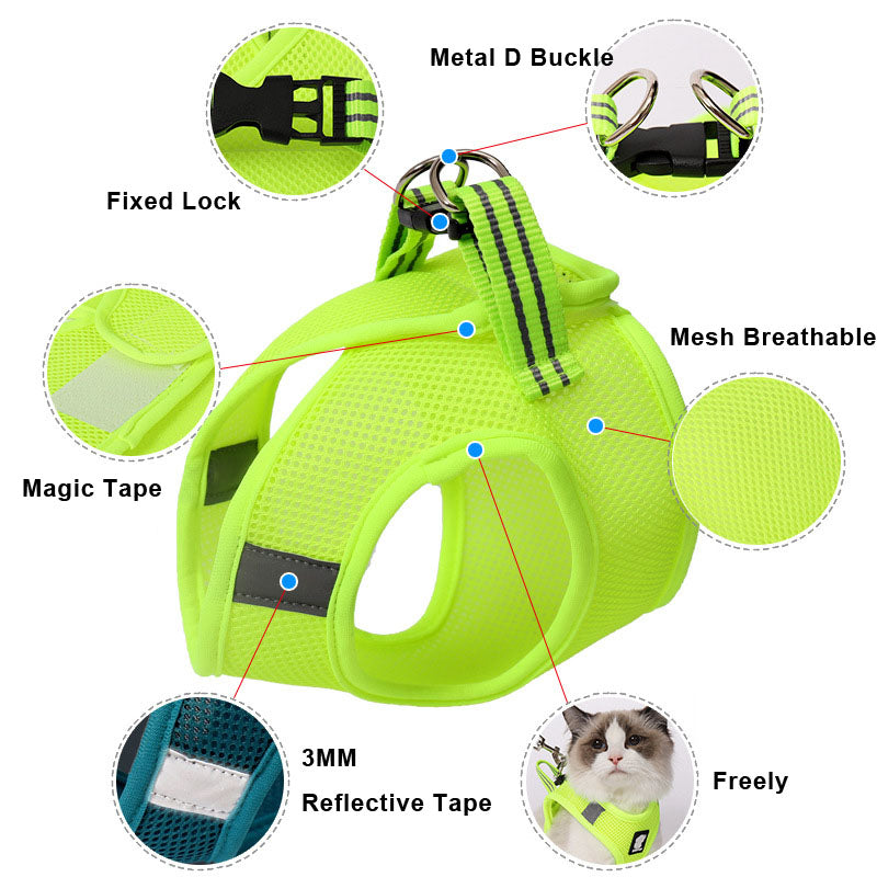 Anti-strike cat traction cat harness — product detail