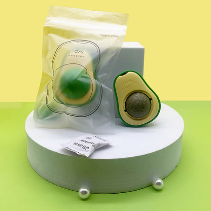Avocado Cat Mint Multifunctional Catnip Toy 360 Rotating Self-healing Artifact Pet Supplies — product detail