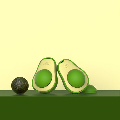 Avocado Cat Mint Multifunctional Catnip Toy 360 Rotating Self-healing Artifact Pet Supplies — product detail