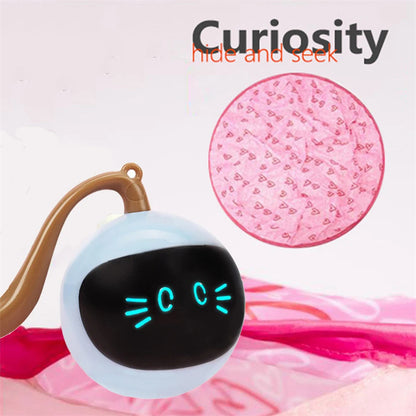 Automatic Funny Cat Toys Electric Motion Undercover Moving Bouncing Rolling Ball Interactive Toy For Indoor Cat Kitty Pet Toy — product detail