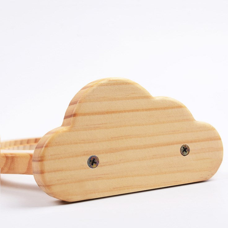 Ceramic Pet Bowl with Wood Stand — product detail