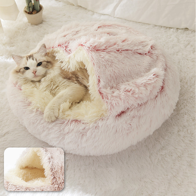 Plush shell pet nest — product detail