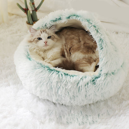 Plush shell pet nest — product detail