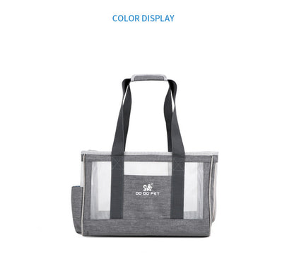 Portable Pet Cat Bag Breathable Dog Carrier Backpack Large Capacity Travel Pet Handbag For Puppy Kitten Pets Outdoor Supplies — product detail