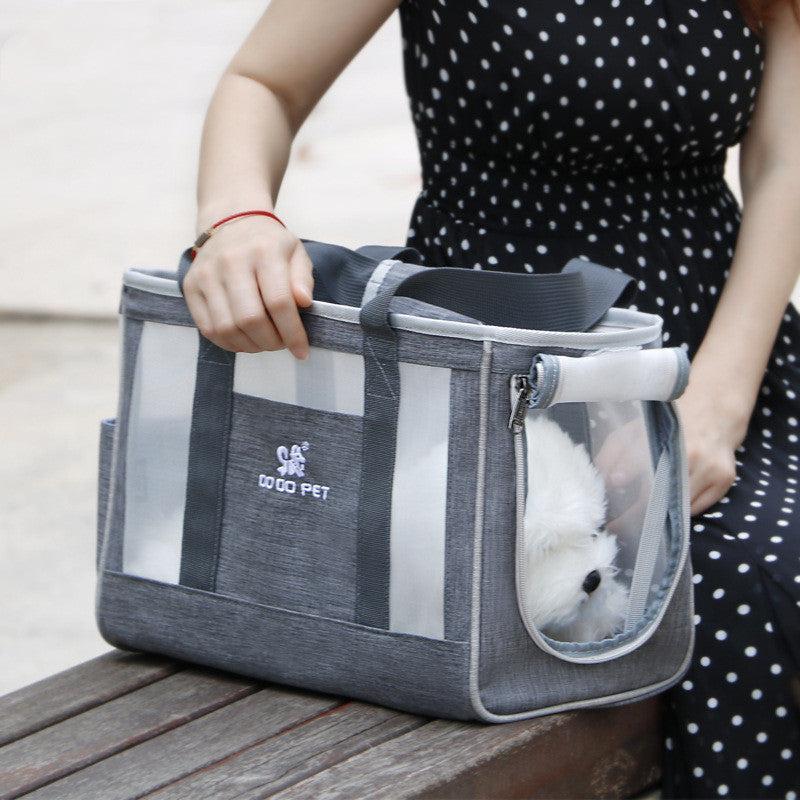Portable Pet Cat Bag Breathable Dog Carrier Backpack Large Capacity Travel Pet Handbag For Puppy Kitten Pets Outdoor Supplies — product detail