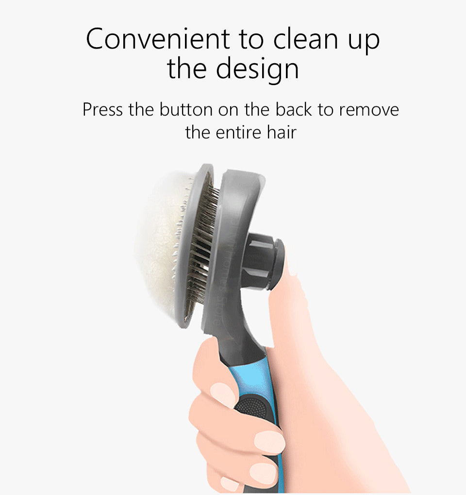 Pet steel needle brush — product detail