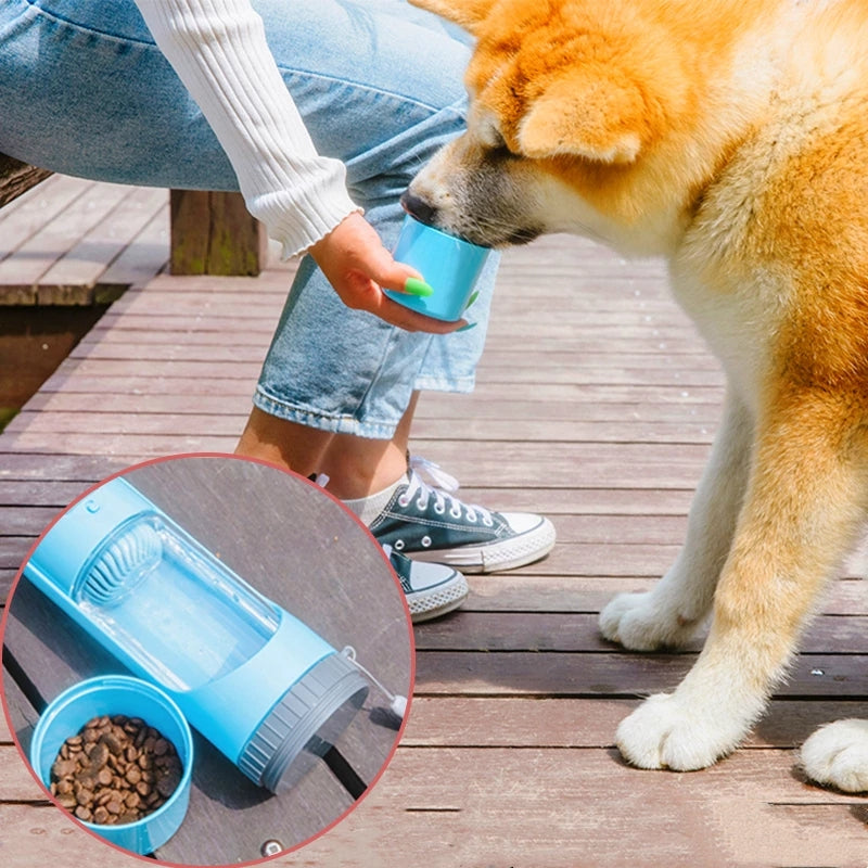 Pet Multifunctional Pet Accompanying Cup Portable Dog Water Cup Household — product detail
