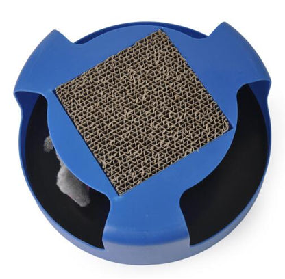 Mouse-Chase Cat Toy with Scratch Pad — product detail
