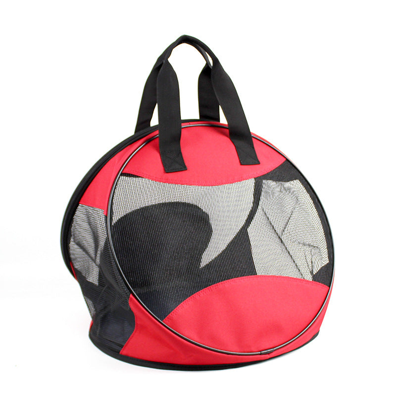 Portable breathable handbag for pets — product detail