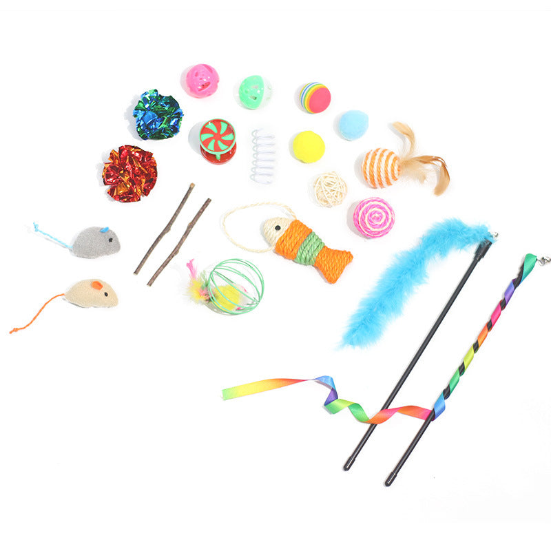 Three-Way Cat Tunnel & Toy Sets — product detail