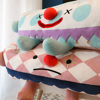 Clown Pet Sleeps In A Cozy Pet Bed — product detail