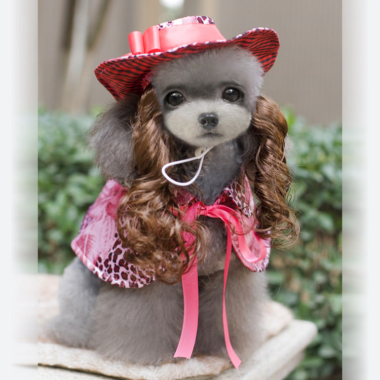 Lace-Trim Pet Costume Sets — product detail